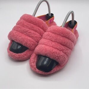 UGG Pink Sandals‎ Plush Comfort